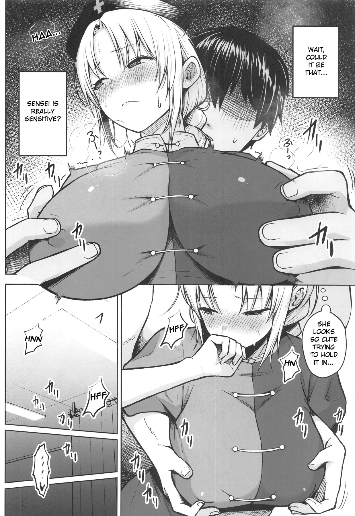 Hentai Manga Comic-The Story of Eirin's Boobs Getting Messed With and Becoming P Cups-Read-11